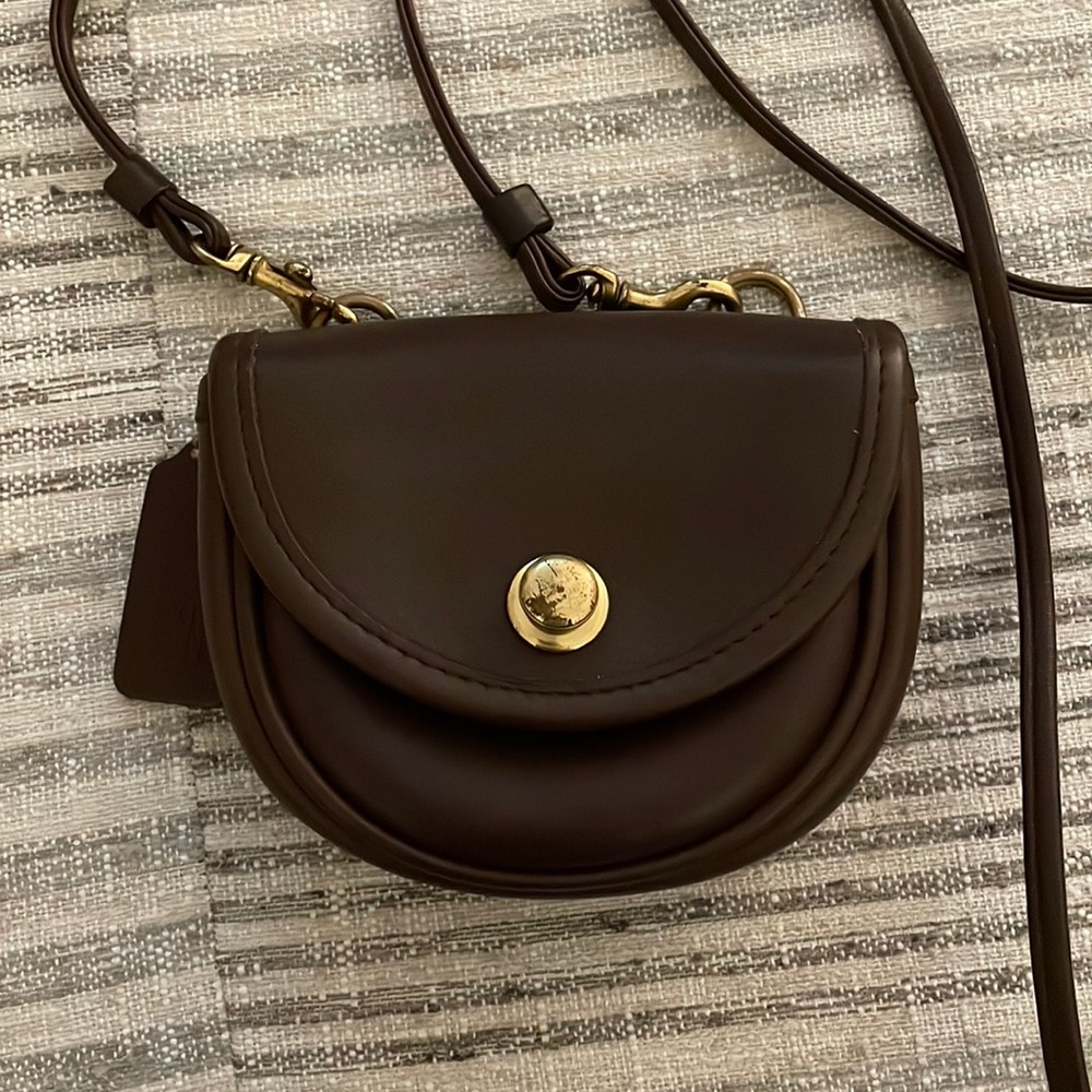 Vintage Coach mini crossbody / belt bag